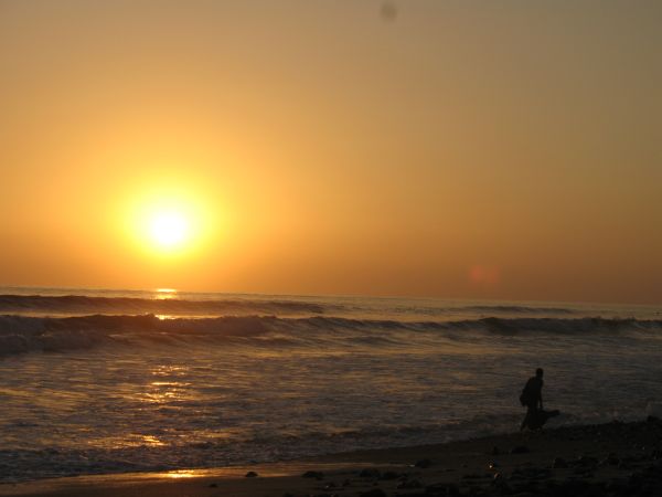 Sunset Mal Pais Beach